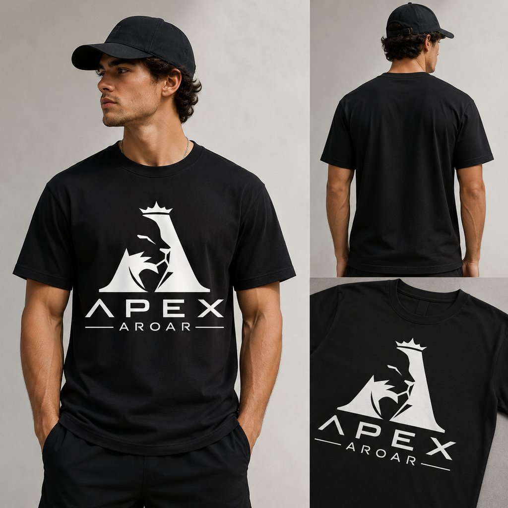 Apex Aroar (White Logo Tee)